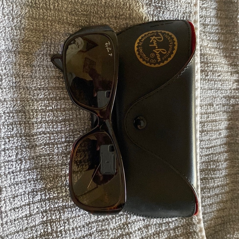 Rayban Tortoise sunglasses.